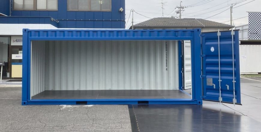 20フィート 新古品 側面フルシャッターの写真 6枚目(全8枚)