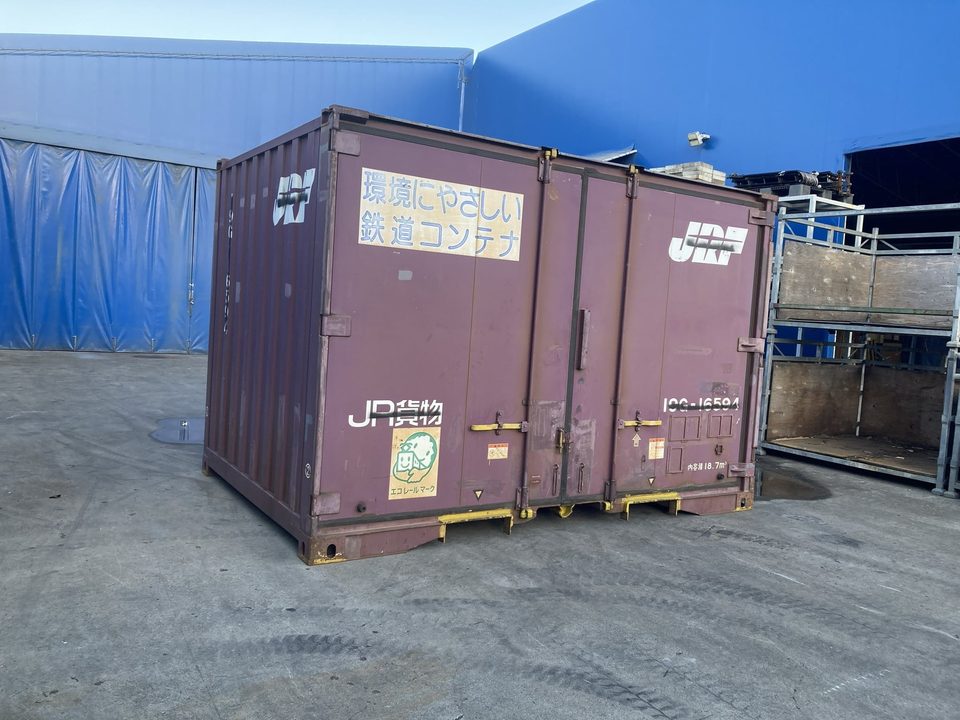 中古 12フィートJRコンテナの写真 2枚目（全6枚）