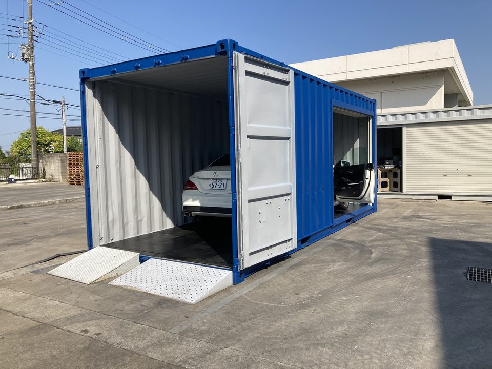 20フィート 新古品 側面後方シャッターの写真 4枚目（全7枚）